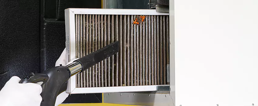 Clogged Air Duct Cleaning Process in Manassas, VA