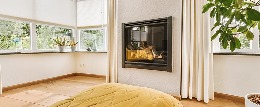 Residential Fireplace Ceramic Glass Installation in Manassas, VA