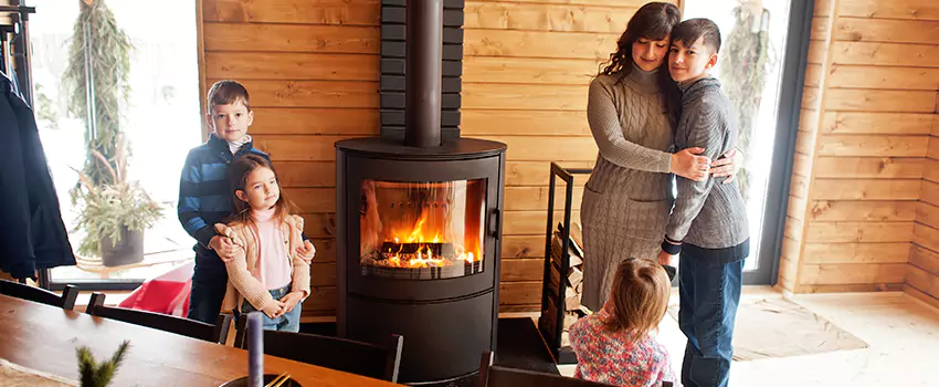 Morso Cast Iron Fireplace Insert Installation in Manassas, Virginia