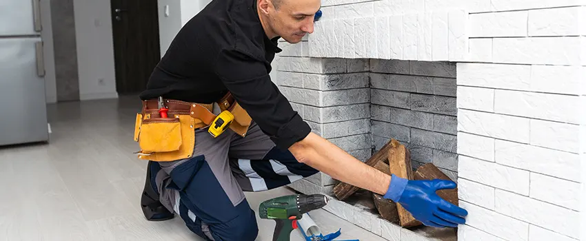 Fireplace Damaged Damper Frame Repair Services in Manassas, Virginia